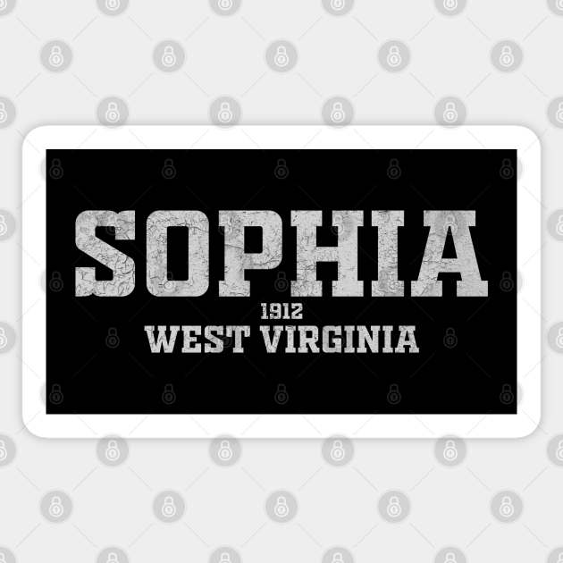 Sophia West Virginia Sophia West Virginia Sticker TeePublic